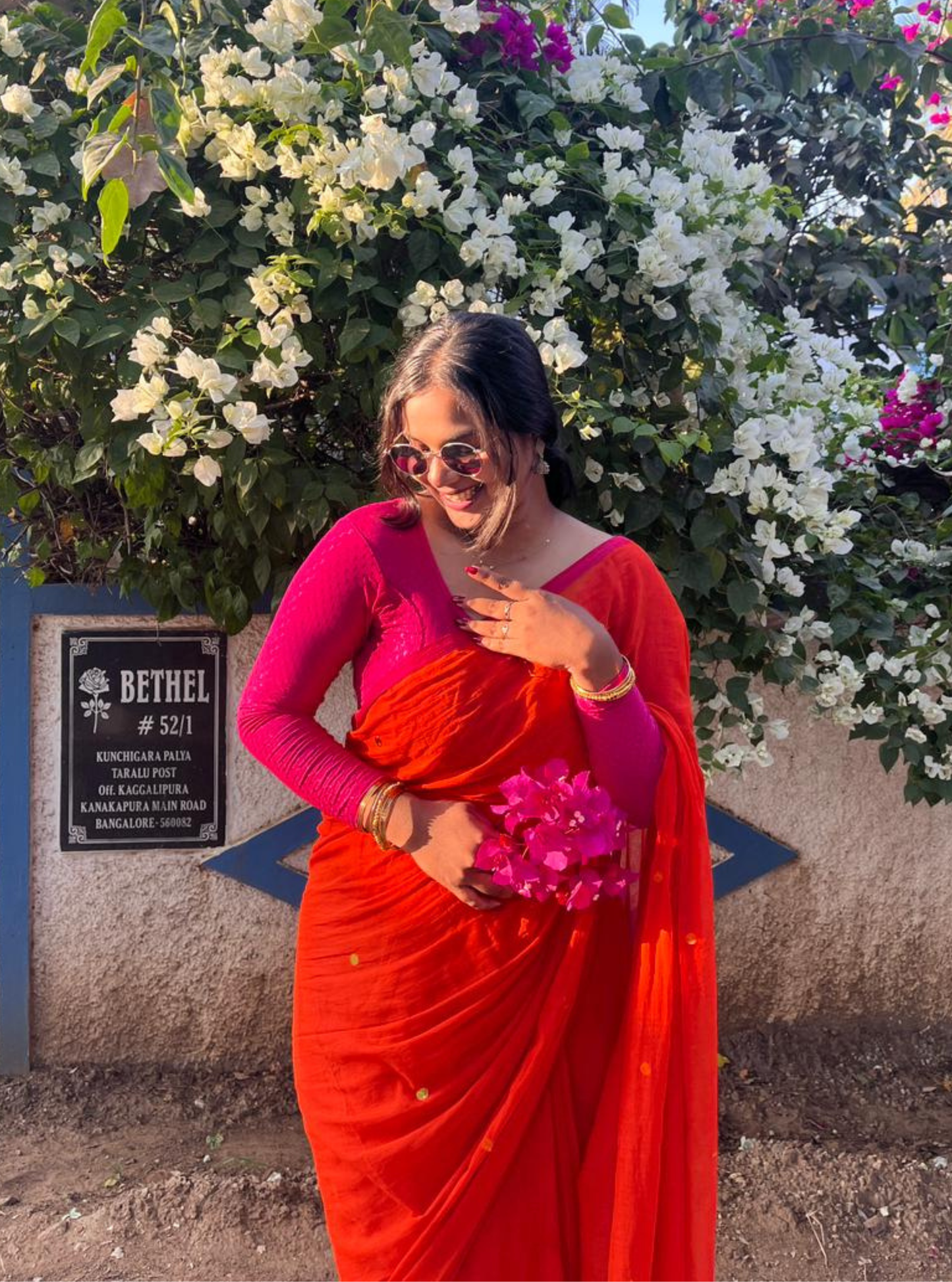 Vibrant Orange Mul Cotton Saree – Soft Lightweight Everyday Elegance